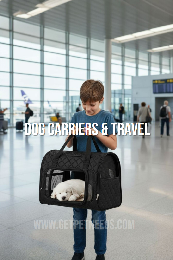 Dog carriers & travel