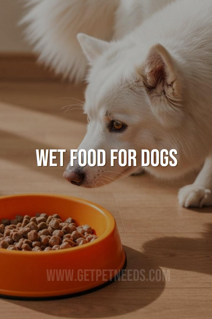 Wet food for dogs
