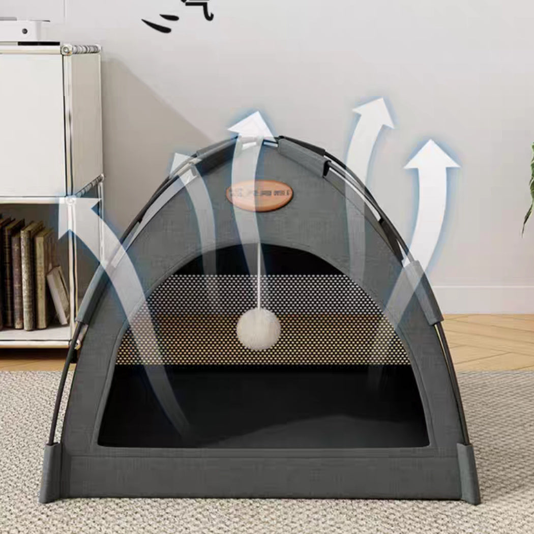 Cat's nest tent Small dog Teddy's kennel Universal all-season removable cat villa house