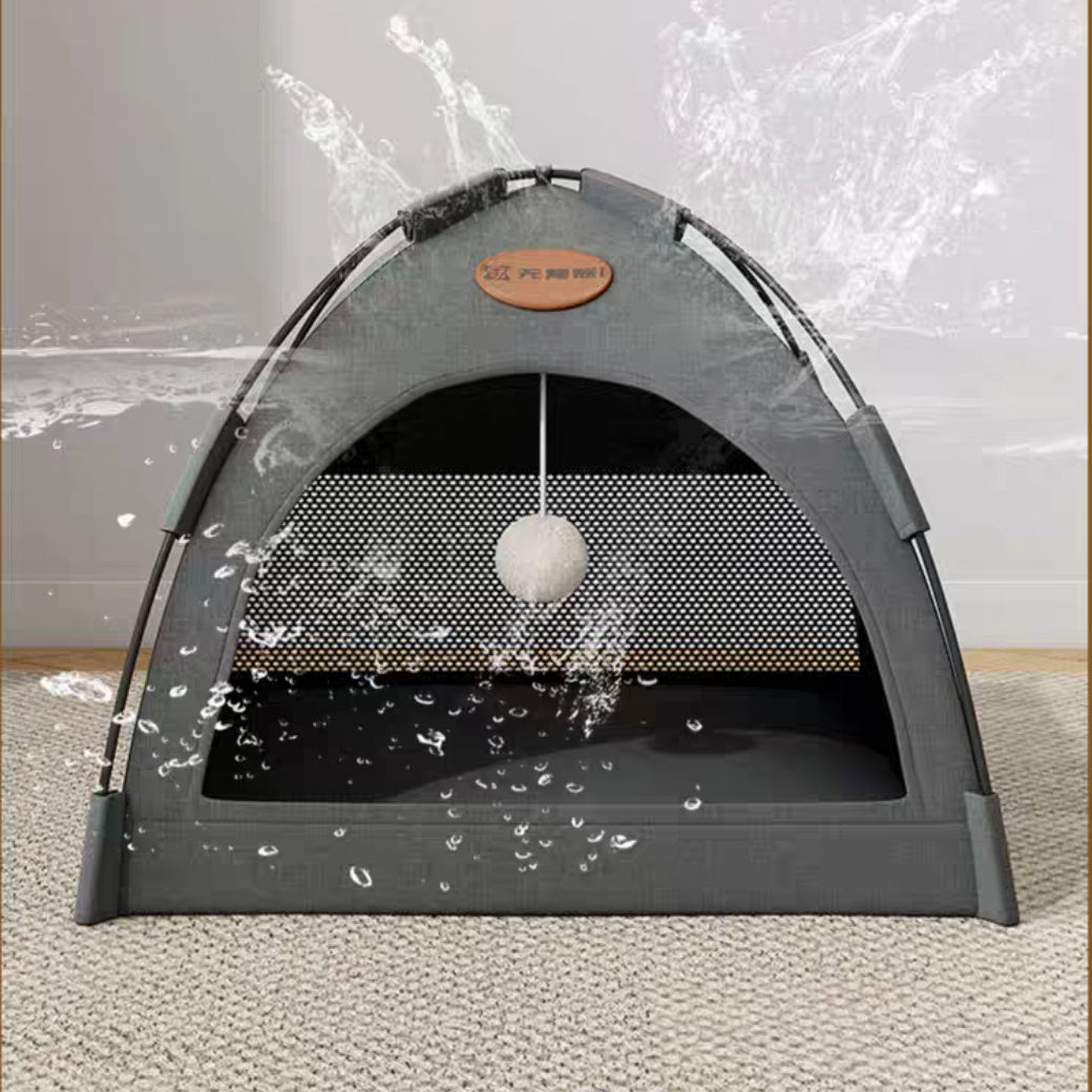 Cat's nest tent Small dog Teddy's kennel Universal all-season removable cat villa house