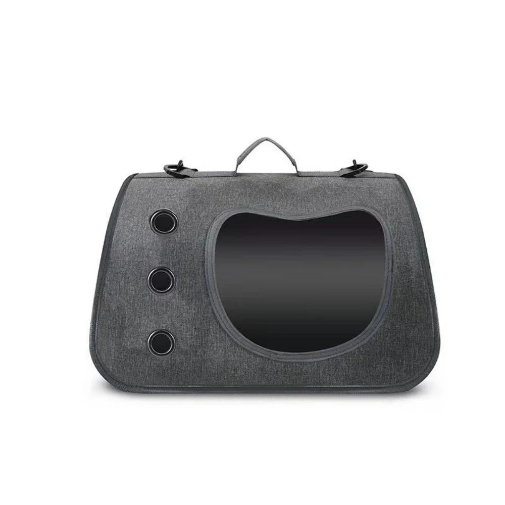 Portable Pet Carrier Bag for Small Dogs Cats Outdoor Foldable Cat Bag Breathable Bag.